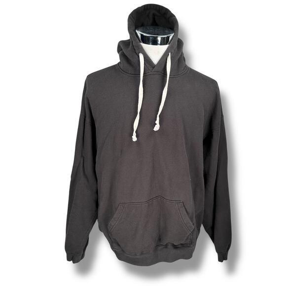 Trumbull Detroit Hoodie Men's 2XL XXL Dark Gray Heavy Thick Pullover 100% Cotton - Picture 1 of 10